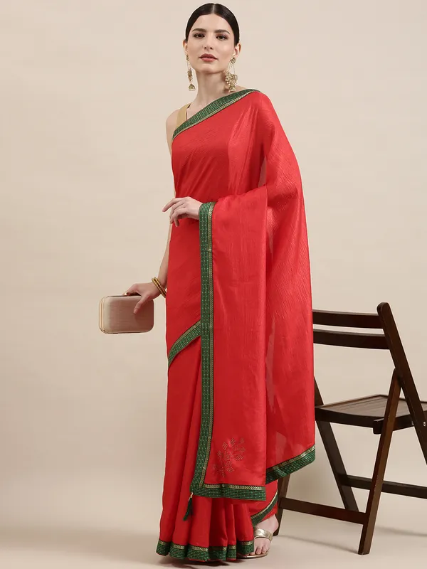 Red_Matka_Silk_Designer_Saree
