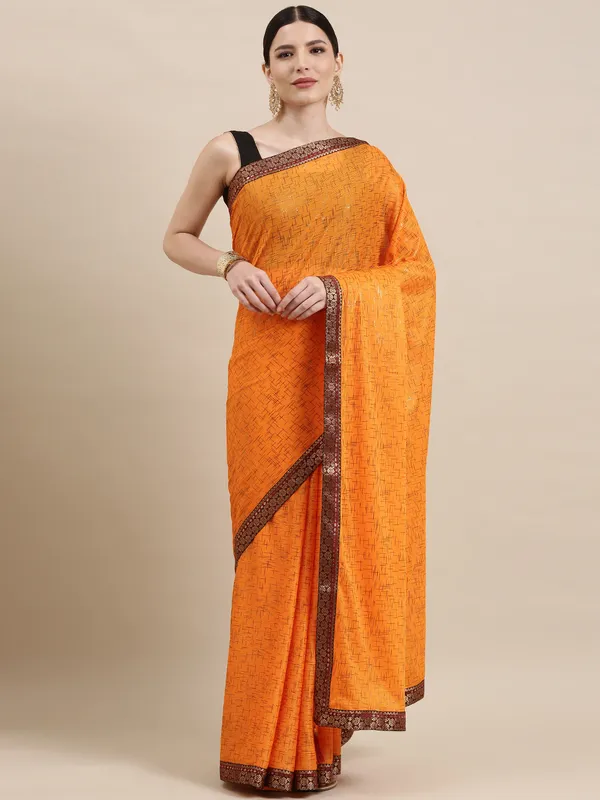 Mustard_Imported_Fabric_Designer_Saree