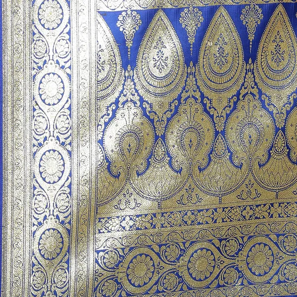 Blue_Satin_Silk_Banarasi_Sarees_For_Women