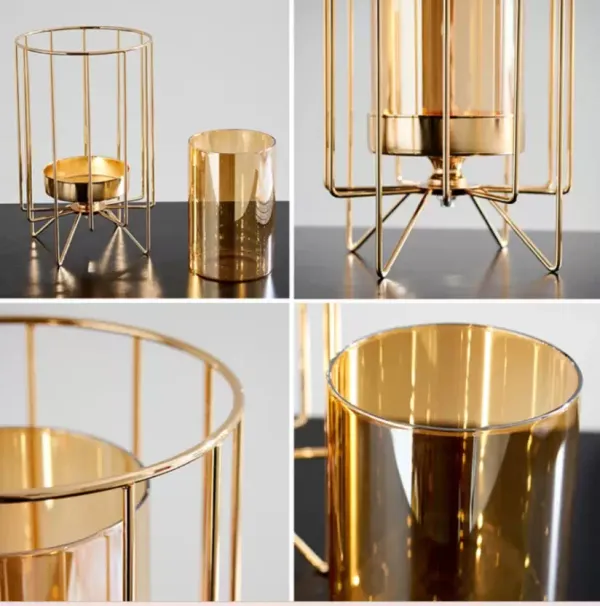 Metal_Geometric_Designer_Gold_Pillar_Flower_Vase_With_Glass