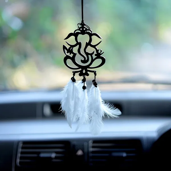 https://d1311wbk6unapo.cloudfront.net/NushopCatalogue/tr:f-webp,w-600,fo-auto/Ganesha_car_Hanging__Dream_Catcher_for_car__Car_Mirror_Hanging_Accessories_Interior__Universal_for_all_Cars_DRROBLYUT7_2023-10-16_1.jpg__ MAYJAI - Automotive Accessories