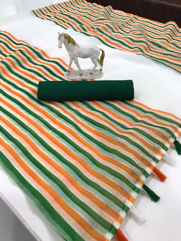 COTTON_TRICOLOR_TIRANGA_PRINTED_TRADITIONAL_SAREE