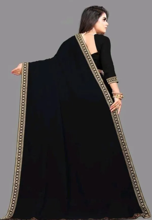 Mustard_Ethinic_Wear_Georgette_Saree