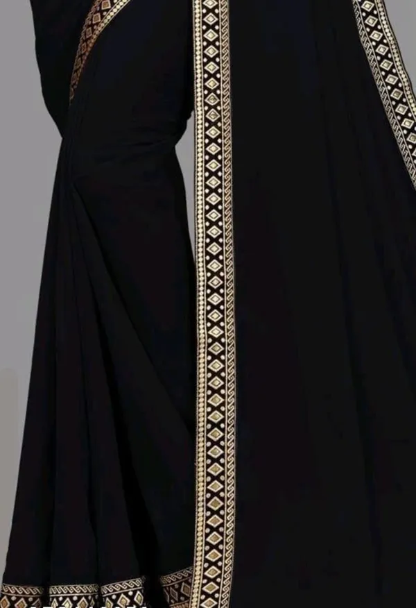 Mustard_Ethinic_Wear_Georgette_Saree