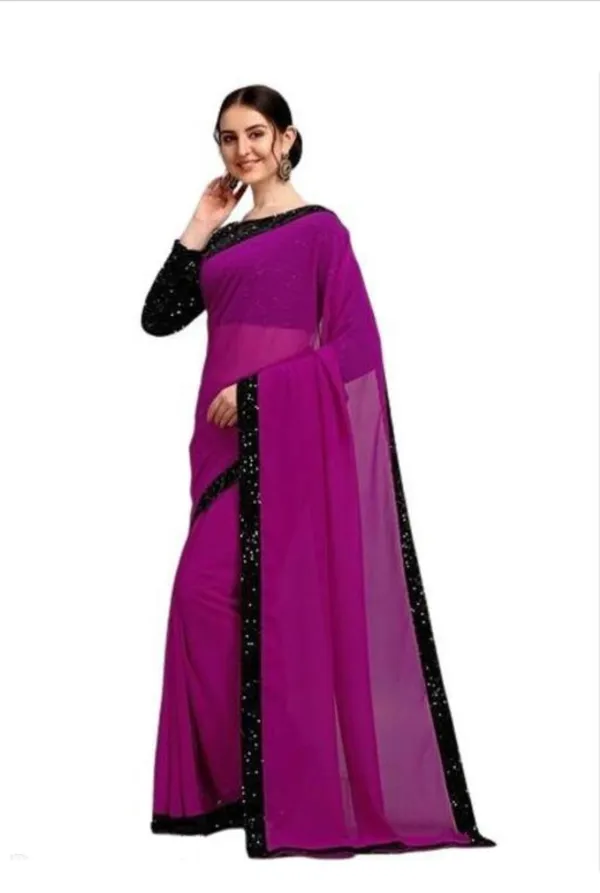 Moonlit_Georgette_Saree_Marvel