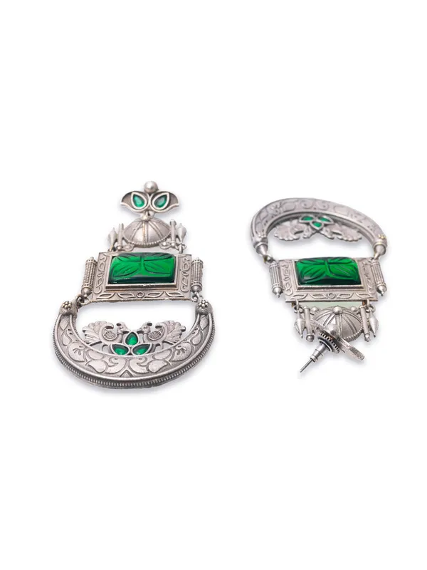 German_silver_dangler_earring