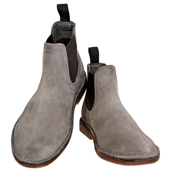 Light_Grey_Suede_Chelsea_Boots_For_Men
