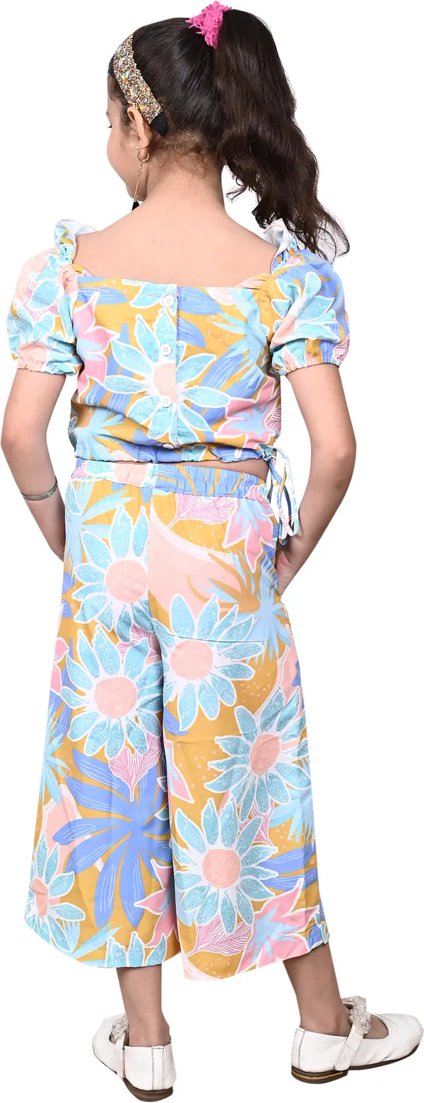 Sky_Blue_Girls_Casual_Top_Capri_Co-Ord_Set