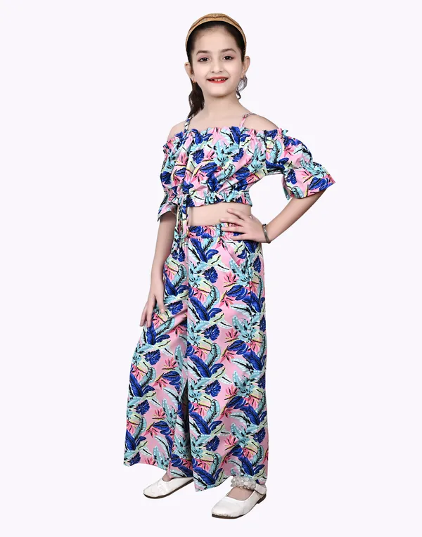 Multicolor_Girls_Casual_Top_Pant_Co-Ord_Set