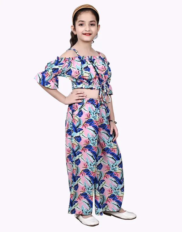 Multicolor_Girls_Casual_Top_Pant_Co-Ord_Set