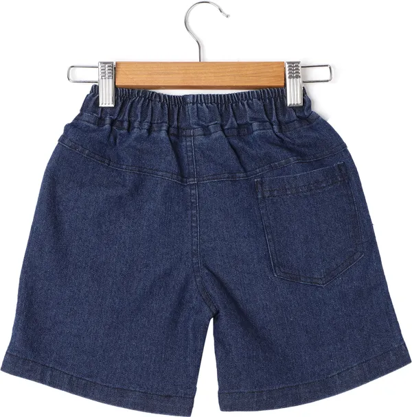 Blue_Short_For_Boys_Casual_Solid_Denim-Pack_Of_1
