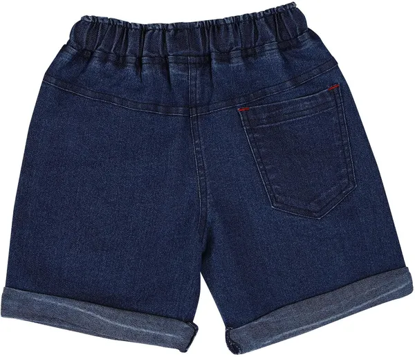 Blue_Short_For_Girls_Casual_Solid_Embriodered_Denim-Pack_Of_1