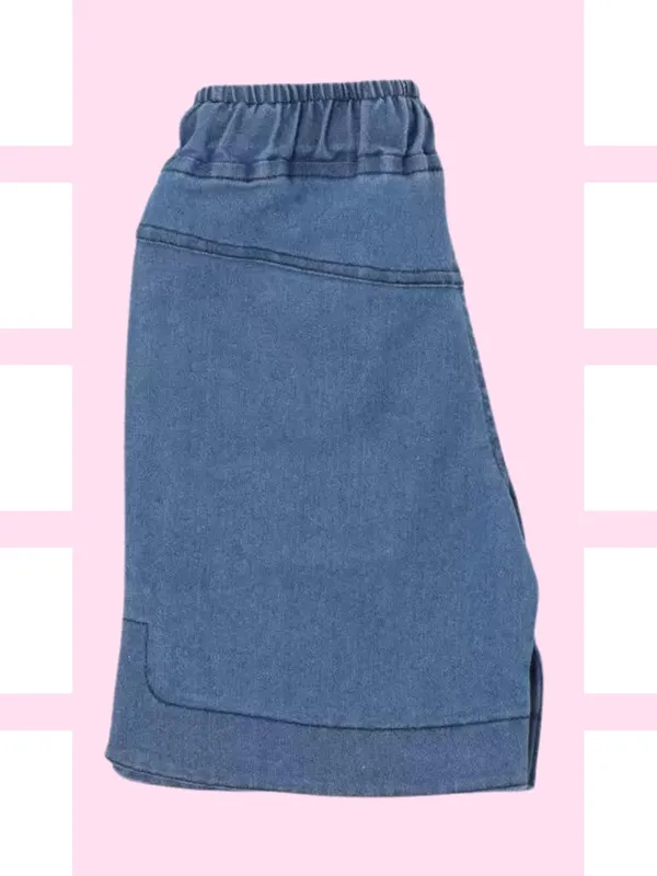 Blue_Short_For_Girls_Casual_Embriodered_Denim-Pack_Of_1