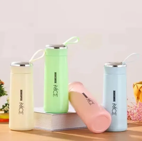 BUY_1_GET_1_FREE_Glass_Water_Bottle_|_Water_Bottle_with_Silicone_Protective_Cover_|_Leak-proof_BPA_Free_Water_Bottle_For_School_Cycling_Outdoor_Sports_Fitness_(1_Pcs-Multicolour)