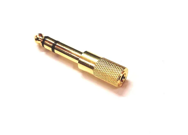 Gold_Plated_6.35mm_1/4_inch_Stereo_Male_to_3.5mm_1/8_Inch_Female_Headphone_Jack_6.35mm_Stereo_Audio_Adapter