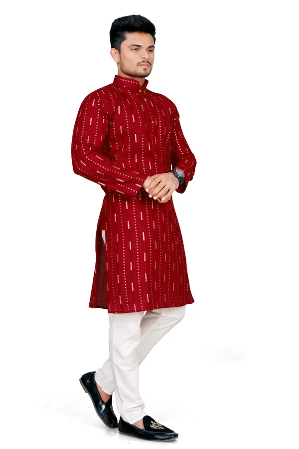 Good_Looking_Cotton_Kurta_Sets_For_Men