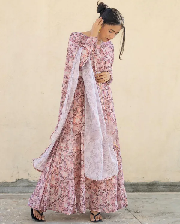 Digitally_Printed_Pure_Soft_Organza_Anarkali_Suit_With_Huge_Flair_Comes_With_Duppatta