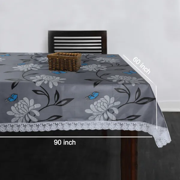 Homerz_Premium_Dining_Table_Cover_for_6_to_8_Seater,_60_x_90_inch_Size,_Waterproof_and_Dustproof_(Grey_Butterfly)