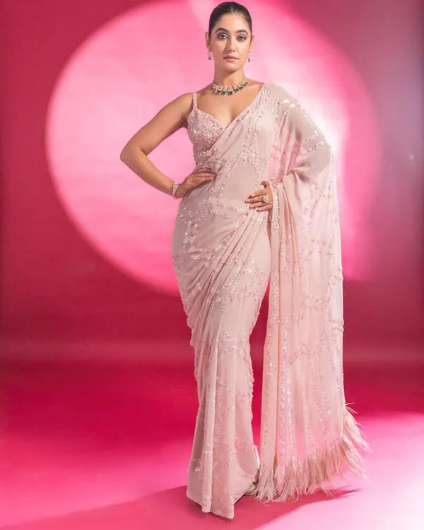 Graceful_Designer_Georgette_Saree