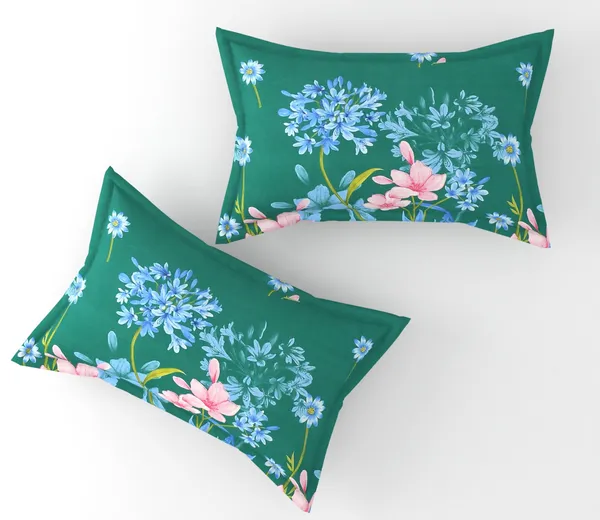 Green_Forest_Print_Mix_N_Match_Bedsheet_for_Double_Bed_90_x_90_Inch__Print_Mix_N_Match_Bedsheet_for_Double_Bed_90_x_90_Inch