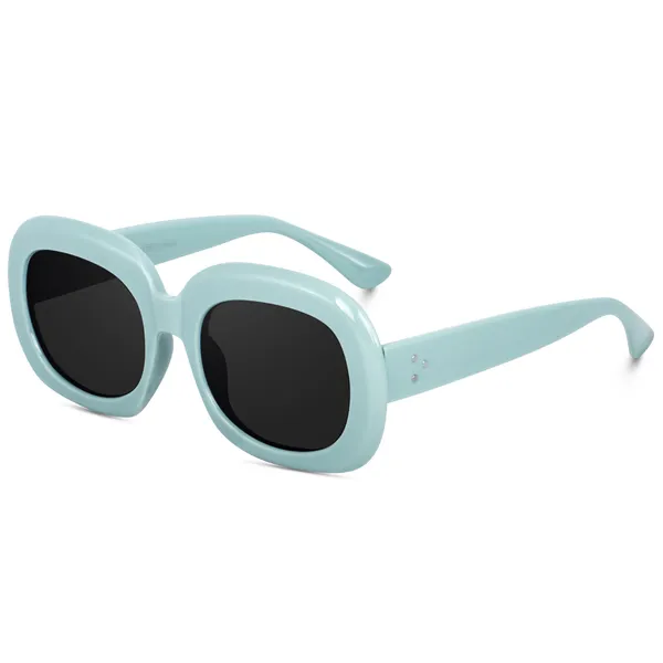 Green_Oversized_Square_UV/UB_Protected_Sunglasses_-_For_Women_(3364GR)