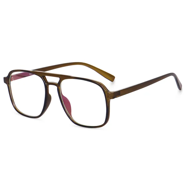 Green_Square_Large_Anti_Glare/UV_Protected_Computer/Gaming_Glasses_(20001GR)_-_For_Unisex
