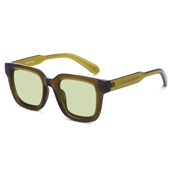 Green_Large_Square_UV/UB_Protected_Sunglasses_(3803GR)_-_For_Unisex