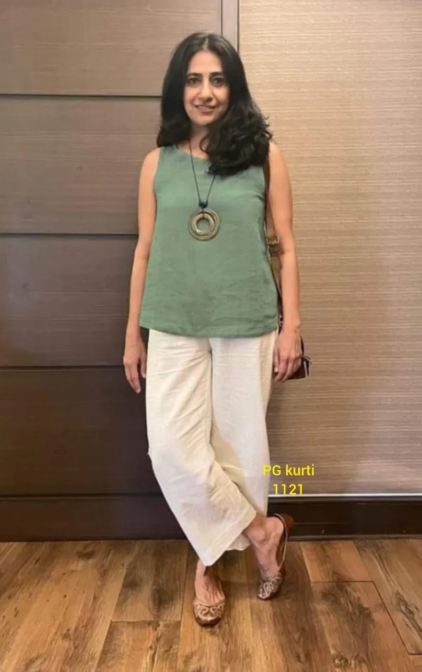 Green_&_White_Classy_Cotton_Linen_Co-Ord_Set_For_Women