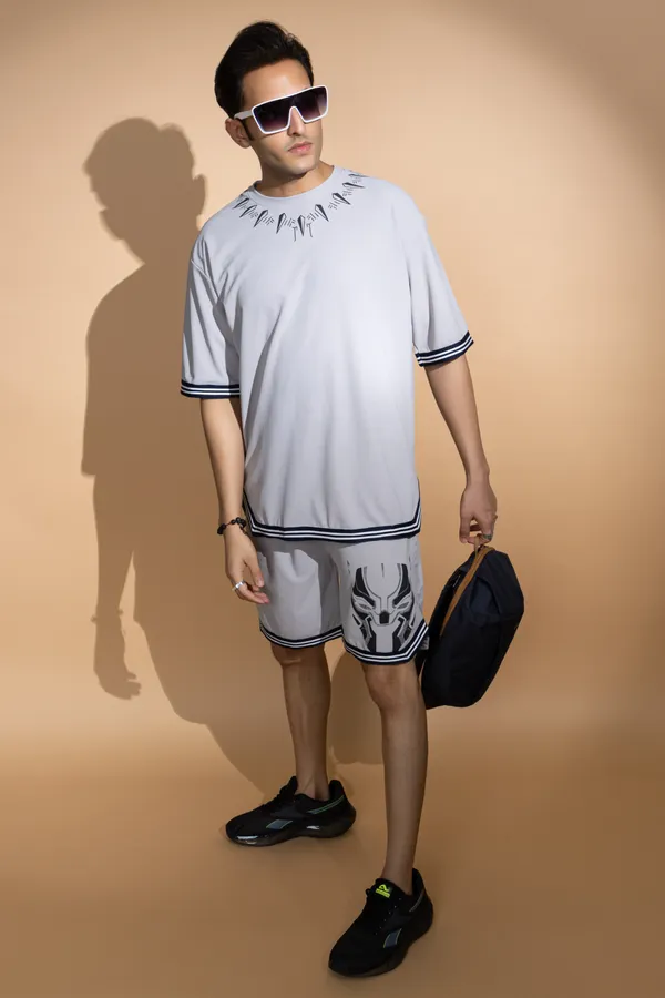 Grey_Honey_Comb_Printed_Oversized_Plus_Size_Co-Ord_Set