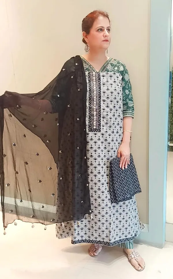 Grey_Black_Cotton_Un-Stitched_Suit_For_Women