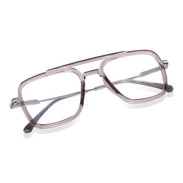 Grey_Transparent_Square_Medium_Blue_Light_Blocking_Computer/Gaming_Glasses_(AG2822GT)_-_For_Unisex