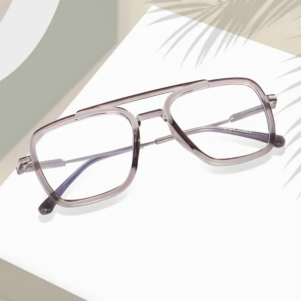 Grey_Transparent_Square_Medium_Blue_Light_Blocking_Computer/Gaming_Glasses_(AG2822GT)_-_For_Unisex