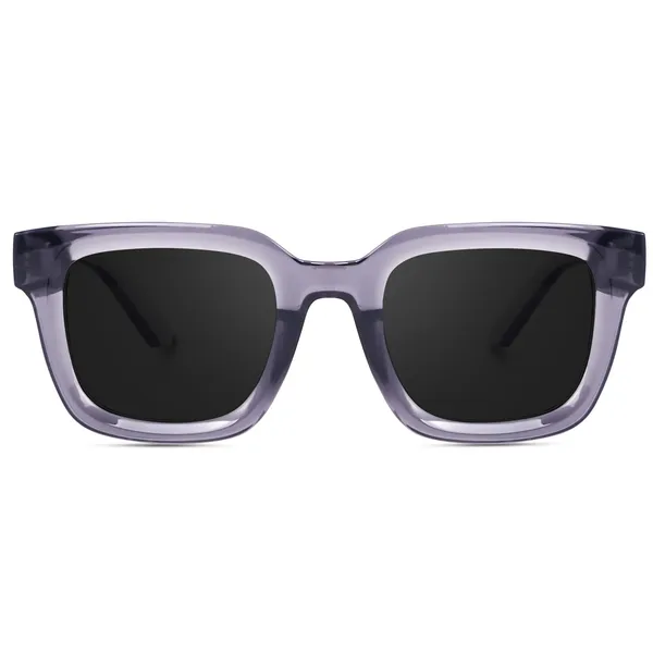 Grey_Large_Square_UV/UB_Protected_Sunglasses_(3803GT)_-_For_Unisex