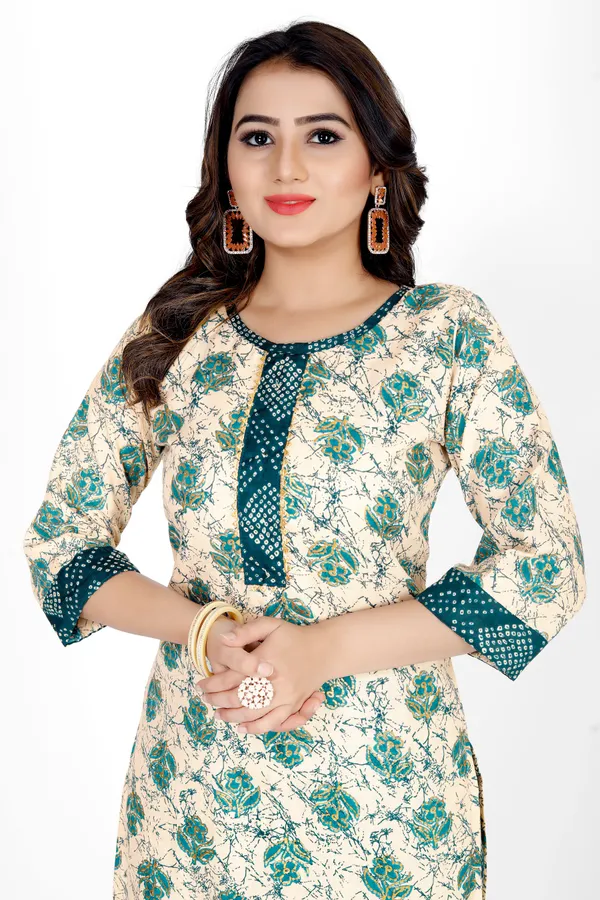 Multicolour_Silk_Kurta_set