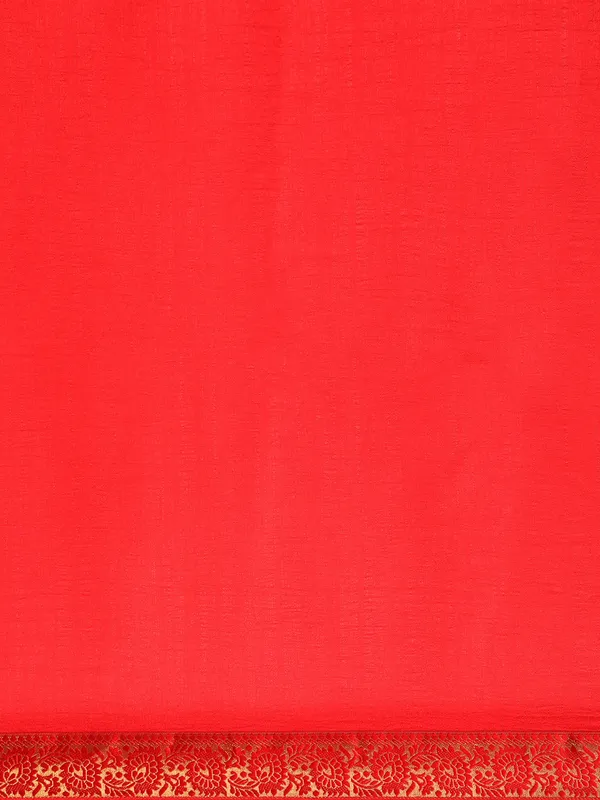 Red_Vichitra_Silk__Saree_Fancy_Border_With_Swaroski_Diamond_Work