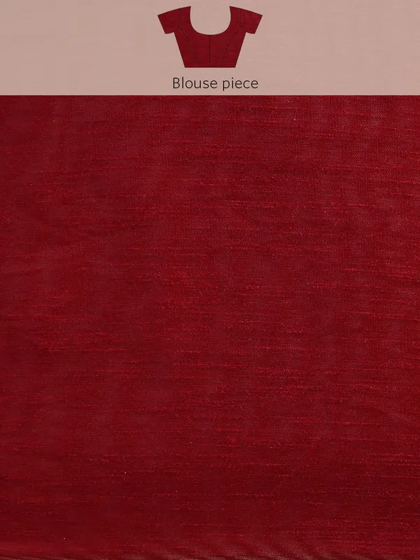 Maroon__Vichitra_Silk__Saree_Fancy_Border_With_Swaroski_Diamond_Work