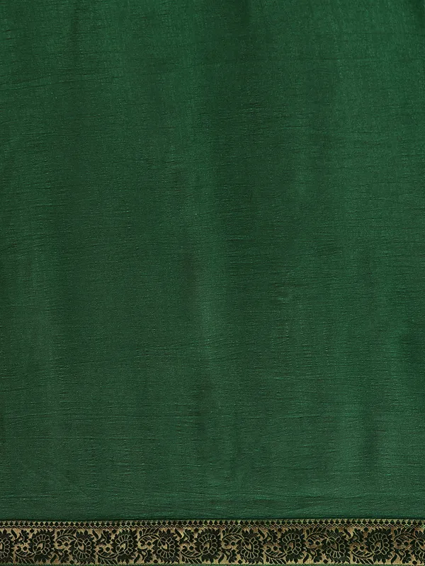 Green__Vichitra_Silk__Saree_Fancy_Border_With_Swaroski_Diamond_Work