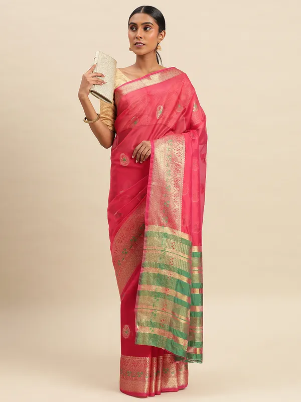 Rani_Organza_Silk_Saree