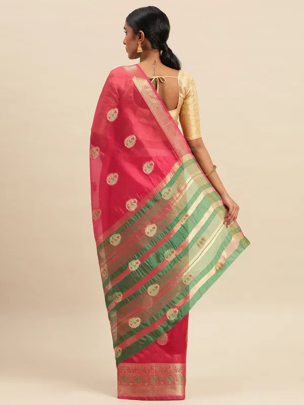 Rani_Organza_Silk_Saree