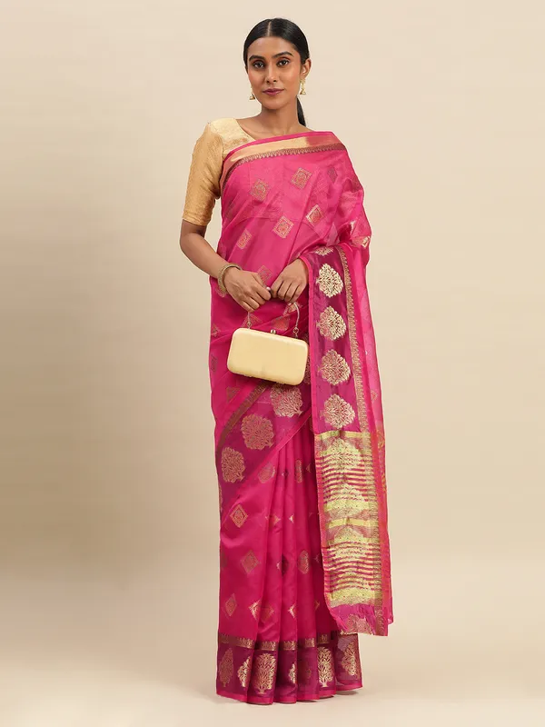 Rani_Organza_Silk_Saree