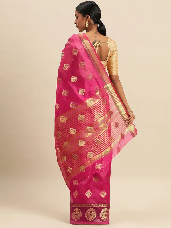 Rani_Organza_Silk_Saree