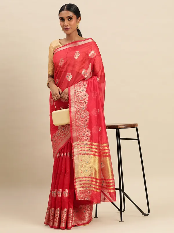 Rani_Organza_Silk_Saree