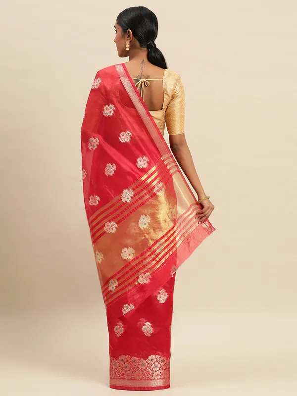 Rani_Organza_Silk_Saree