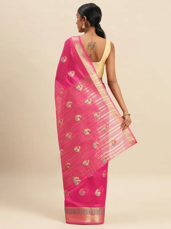 Rani_Organza_Silk_Saree