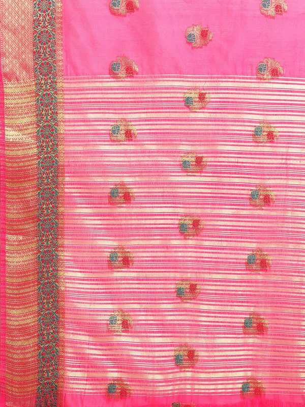 Rani_Organza_Silk_Saree
