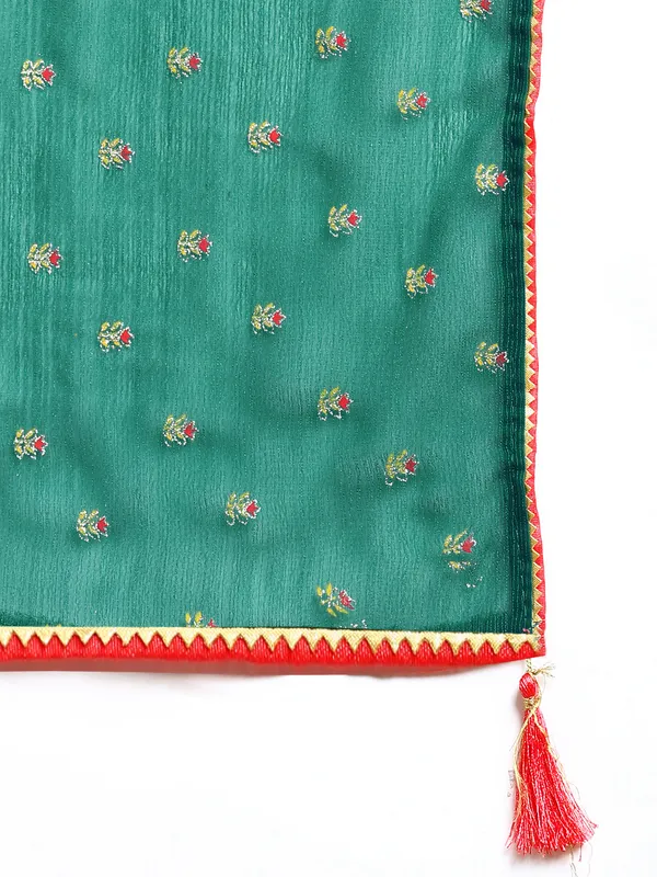 Turquoise_Green_Zomato_Foil_Work_Digital_Blouse__Beautiful_Saree