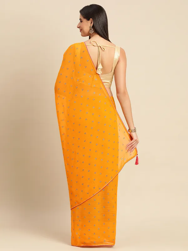 Orange_Zomato_Foil_Work_Digital_Blouse__Beautiful_Saree