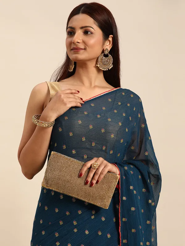 Blue_Zomato_Foil_Work_Digital_Blouse__Beautiful_Saree
