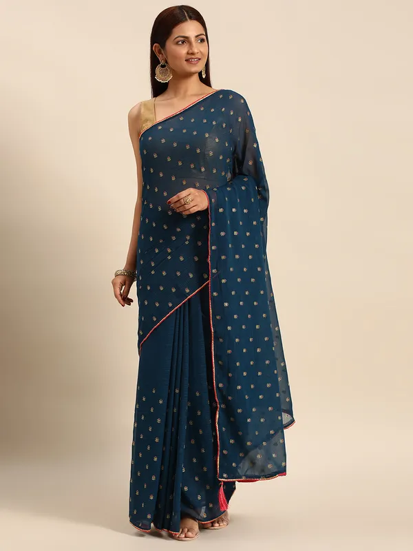 Blue_Zomato_Foil_Work_Digital_Blouse__Beautiful_Saree