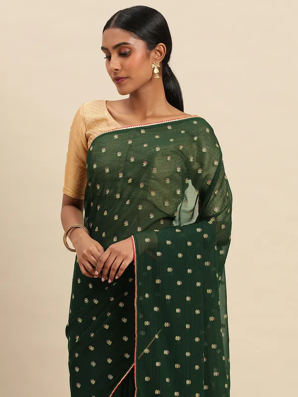 Green_Zomato_Foil_Work_Digital_Blouse__Beautiful_Saree